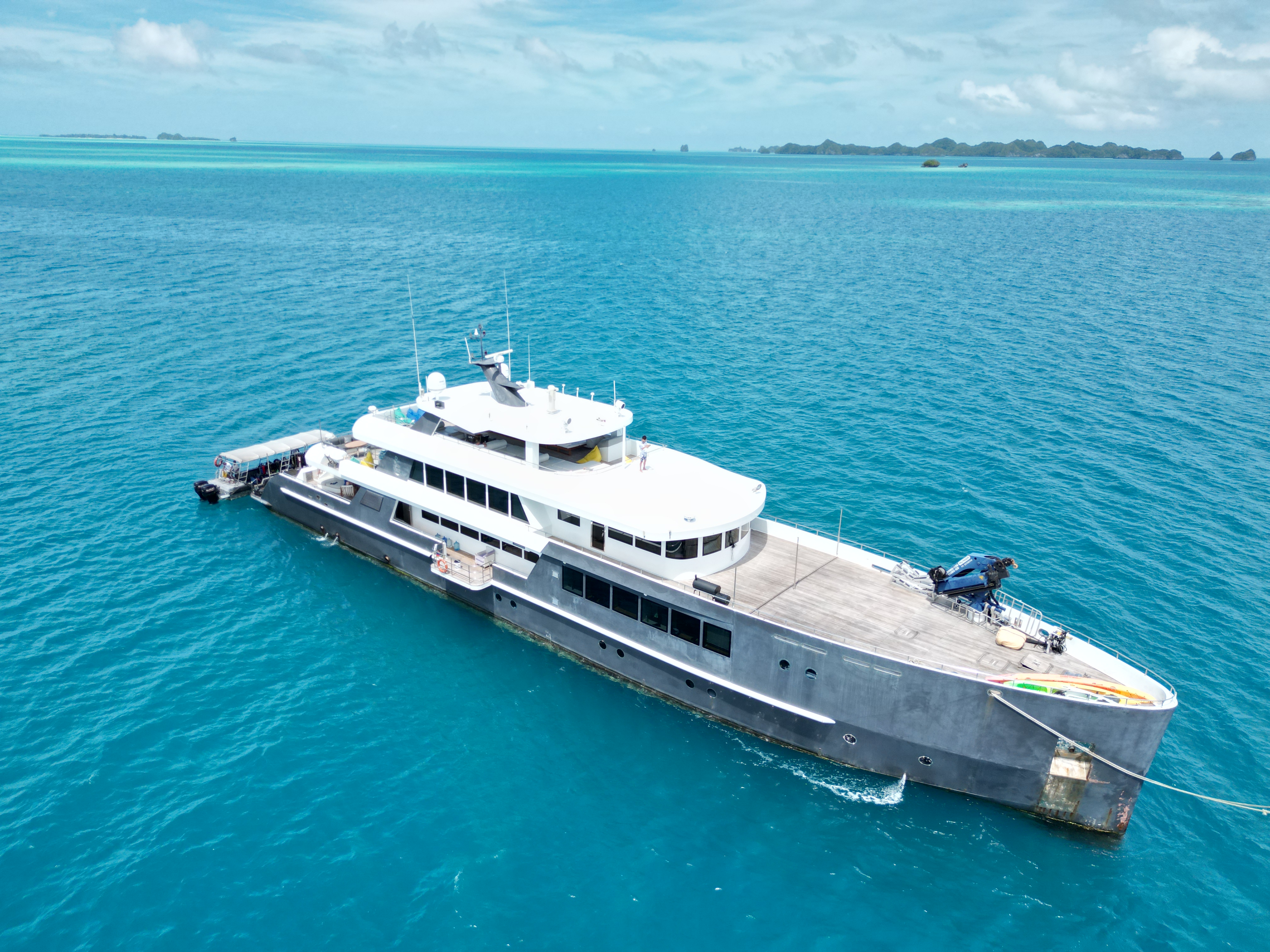 Vida a a bordo Palau