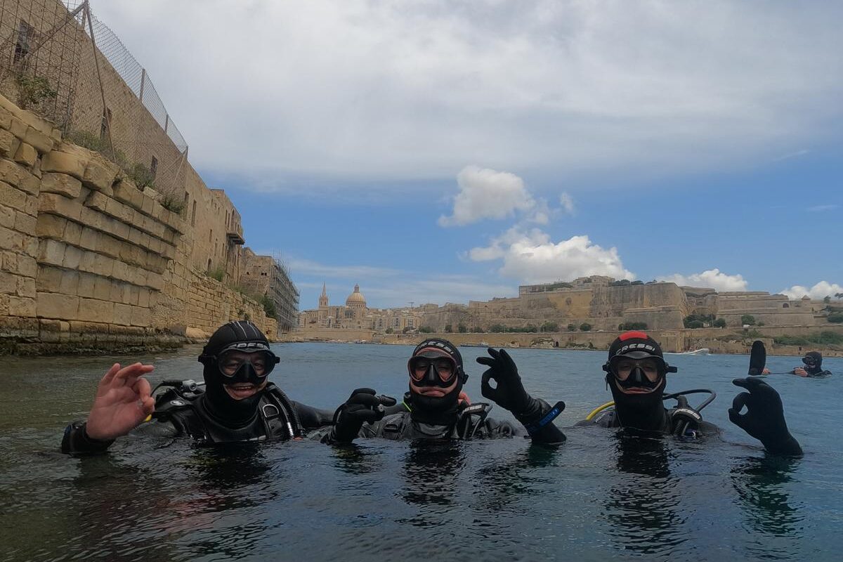 Inmersiones de buceo en Malta