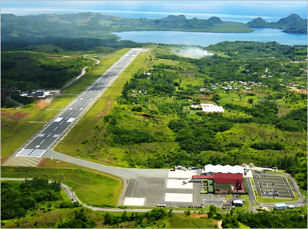 Llegada al aeropuerto internacional de Koror en Palau: información de entrada y traslados