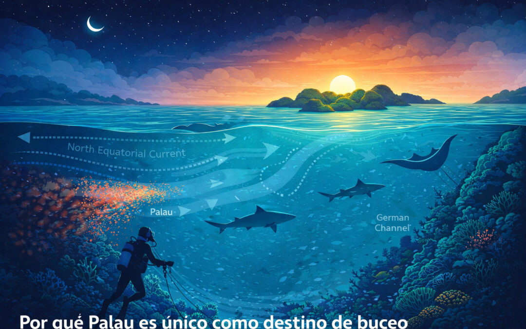 Por qué Palau es único como destino de buceo
