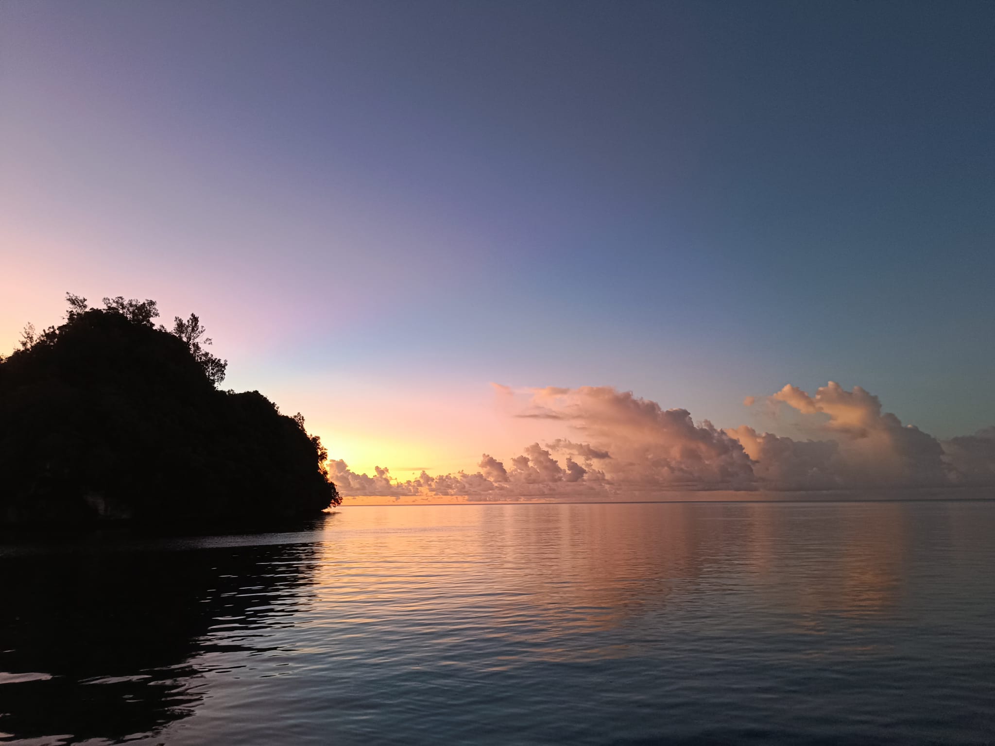 Atardecer en Palau
